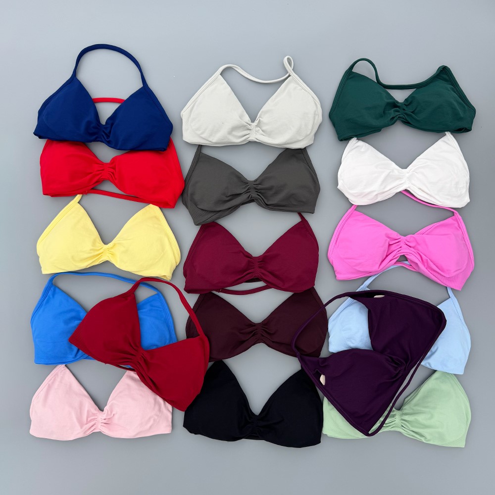 Plunge Bra Push Up - Бюстгальтер-топ с тонкими бретелями для женщин,