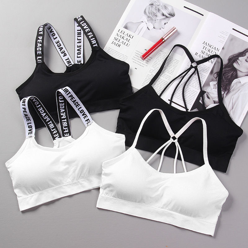 T Shirt Bra Seamless - Дышащий сексуальный бесшовный топ женский спортивный