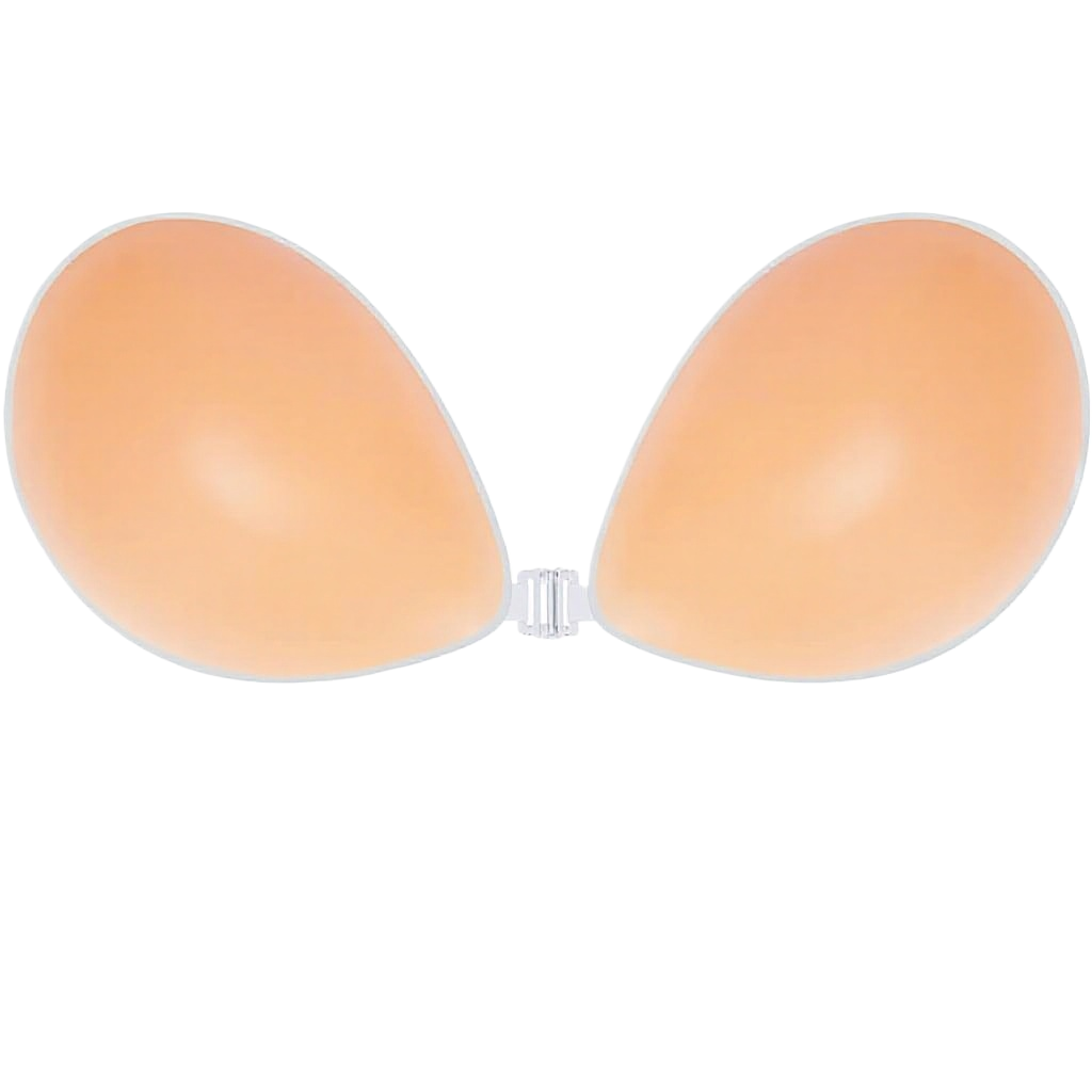 Backless Bra Sticky - Бюстгальтер-пуш-ап без косточек из цельного силикона,