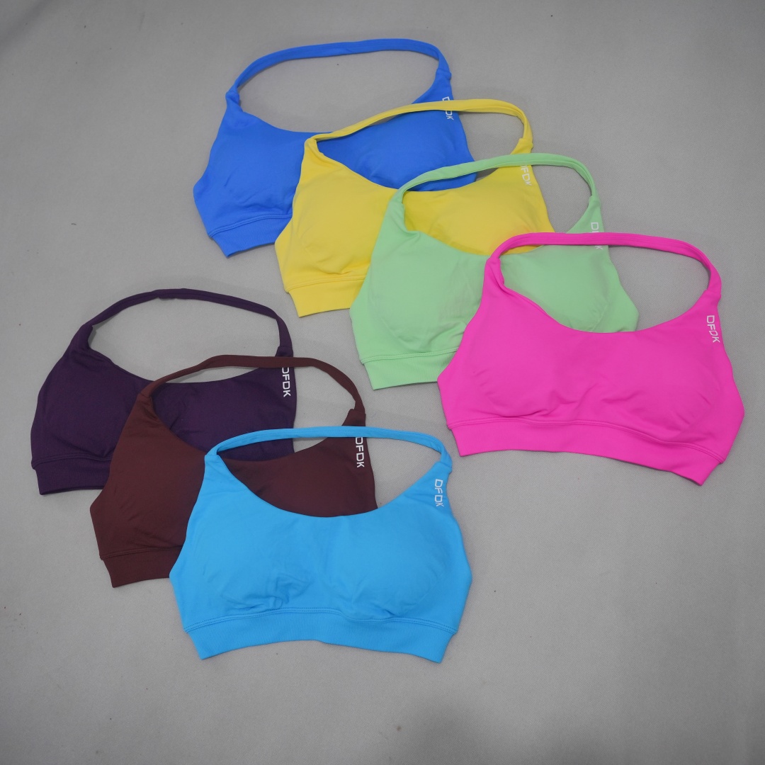 Plunge Bra Push Up - Бесшовный спортивный бюстгальтер DFDK для женщин
